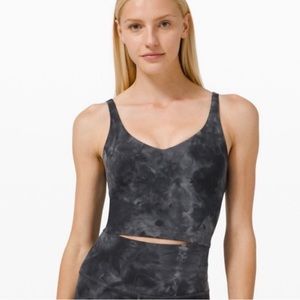 NWT Lululemon Align Tank Top - Diamond Dye Lunar Rock True Navy size 6